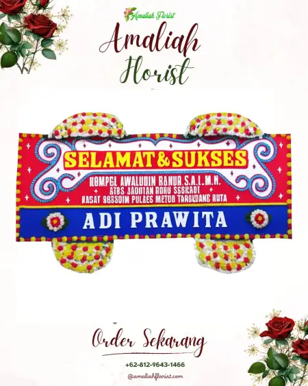 Papan Bunga Ucapan Selamat Simalungun